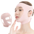V-Line Face Lifting Band | Jawline Slimming Elastic Bandage Face Lifting Band QXL Pink