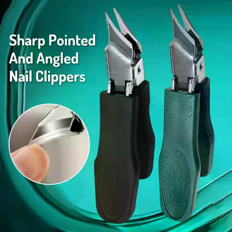 Slanted Toenail Clipper & Nipper | Stainless Steel Manicure Tool Toenail Clipper Nipper QXL