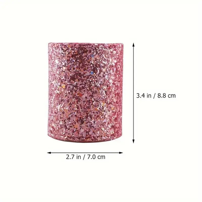 Bling Makeup Brush & Nail Art Pen Holder – Desk Organizer Makeup Brush Holder QXL