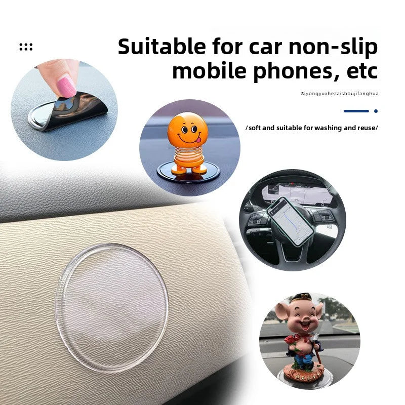 Silicone Car Dashboard Non-Slip Mat | Phone & Storage Pad Dashboard Non-Slip Mat QXL
