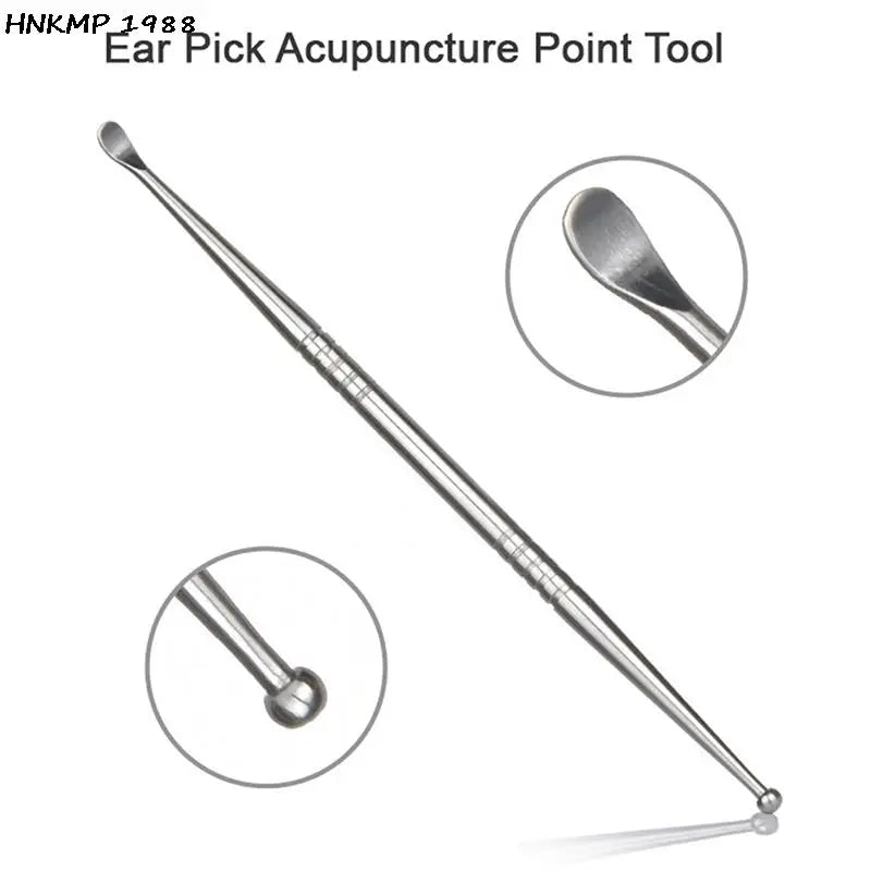 2-in-1 Steel Ear Pick & Auricular Acupressure Probe Tool Ear Care Tool QXL Default Title