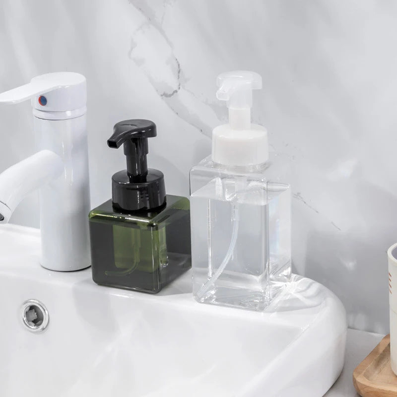 Foam Pump Soap Dispenser Bottle 250/450/650ml Reusable Foam Soap Dispenser QXL
