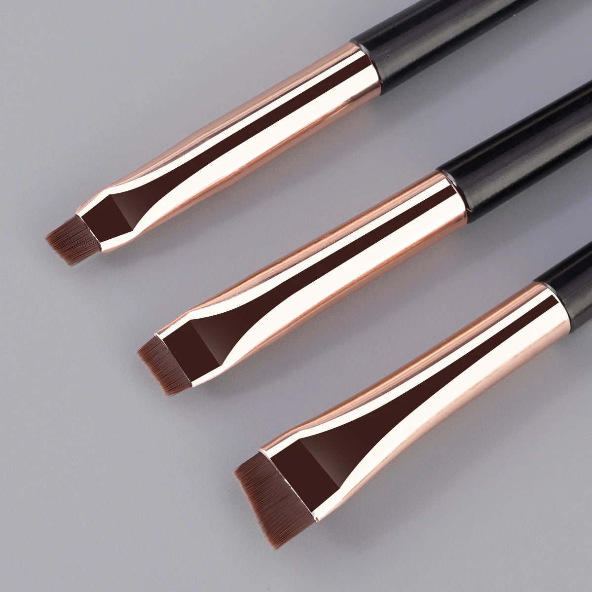3-Piece Eye Makeup Brush Set | Eyeliner, Eyebrow & Eyeshadow Eye Makeup Brush Set QXL