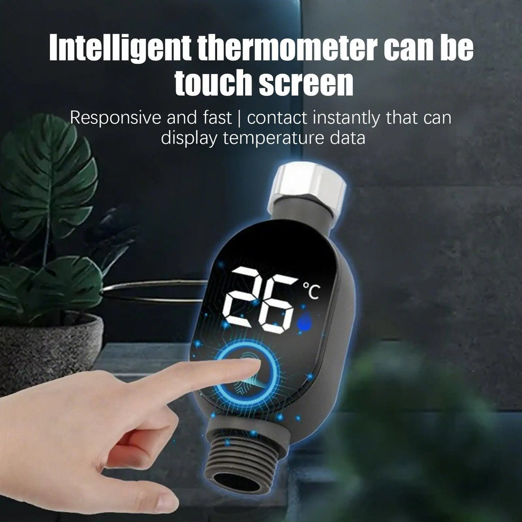 LED Digital Shower Thermometer | Waterproof Water Temp Gauge Shower Thermometer QXL