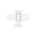 Baby Safety Window & Sliding Door Lock – Butterfly Shape 1/3 Pack Baby Safety Lock QXL B193 White-1Pcs