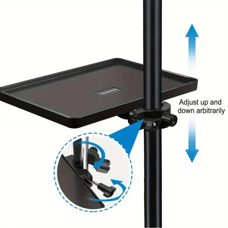 Adjustable Lash Tray Holder for Ring Light | Clip-On Stand Lash Tray Organizer QXL