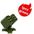 Anti-Aircraft Gun Pen Holder – Holds 12 Pens | Military Desk Decor Novelty Pen Holder QXL 1pcs green