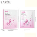 LAIKOU Japan Sakura Moisturizing Face Mask 10pcs | 25g Moisturizing Face Mask QXL 01