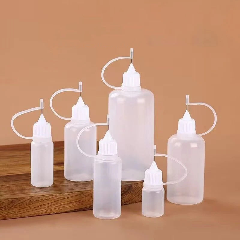 Needle Tip Squeeze Bottles 5–100ml | Glue & Oil Applicator Needle Tip Applicator Bottle QXL