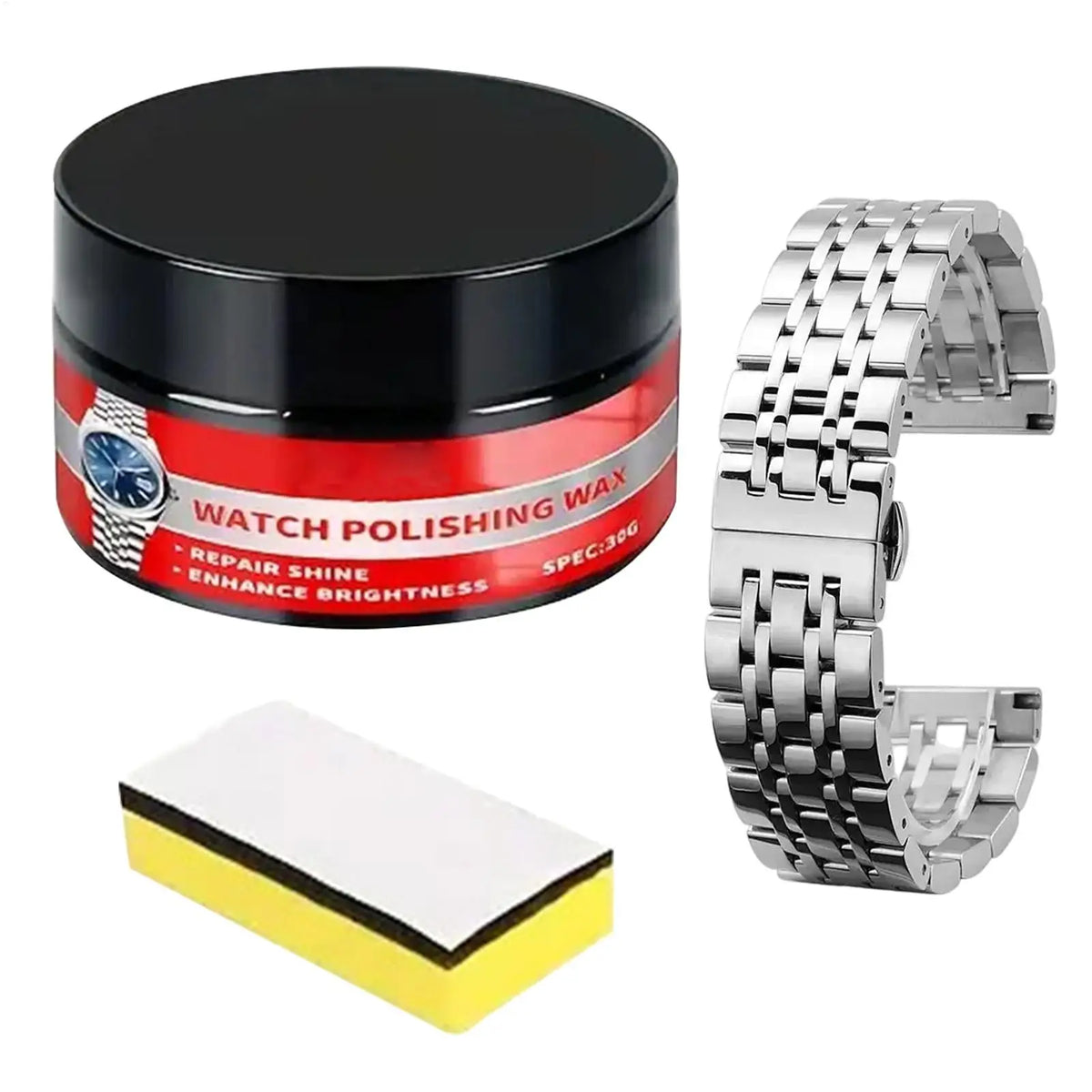 Watch Polishing Paste – Metal & Crystal Scratch Repair Cream Watch Polishing Cream QXL