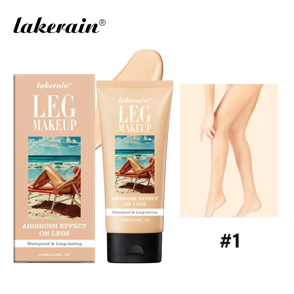 Waterproof Body Foundation – Full Coverage Leg Makeup 100ml Body Foundation QXL 01