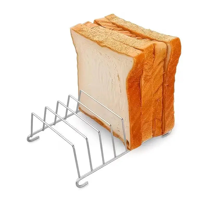 Stainless Steel Toast Rack | Multi-Slot Bread Cooling Stand Toast Rack QXL