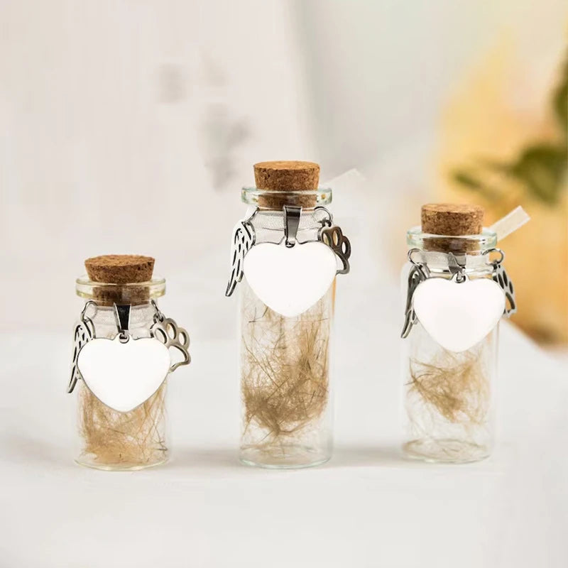 Pet Memorial Keepsake Bottle | Dog & Cat Fur Storage Urn Pet Memorial Urn QXL
