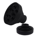 Silicone Hair Dryer Hood Diffuser | Universal Fit Attachment Hair Dryer Diffuser QXL KS04-blace-02