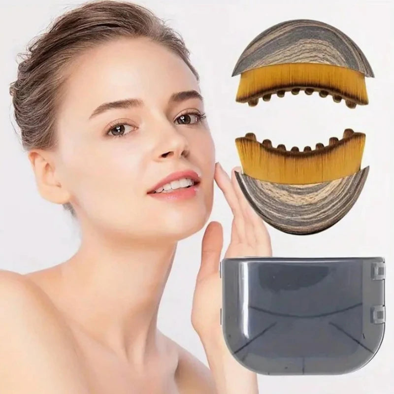 Facial Contour Brush – Face Sculpting & Drainage Massager Face Sculpting Brush QXL