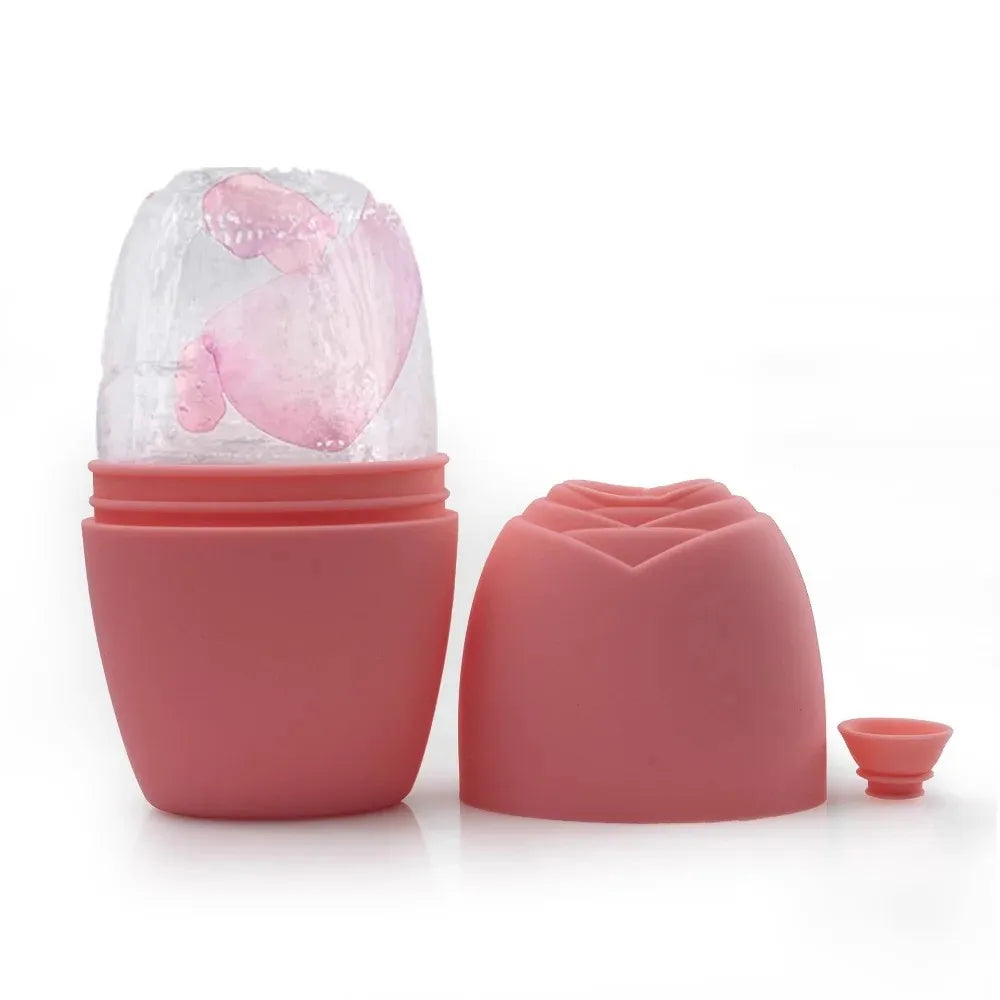Silicone Ice Face Roller Mold | Cooling Facial Massage Tool Ice Face Roller QXL