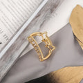 Geometric Moon Mini Hair Claw Clips | Resin Hairpin Set for Girls Hair Claw Clips QXL NO.3