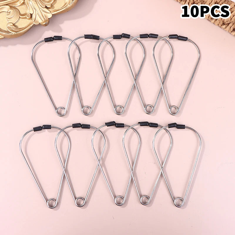 Metal Finger Acupressure Clips | Hand Meridian Massager Set Acupressure Massage Clip QXL A10PCS