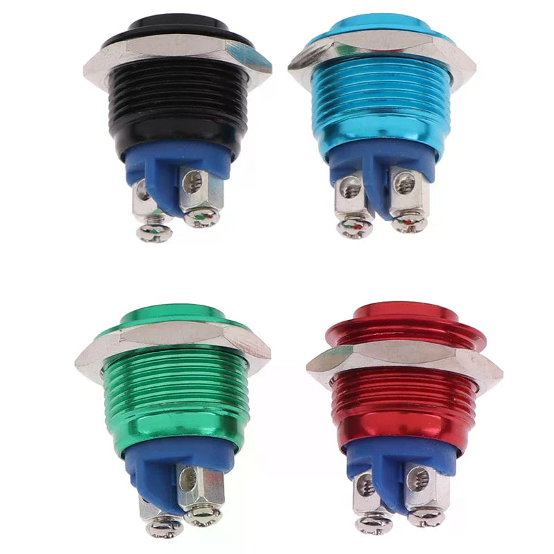 16mm Waterproof Momentary Push Button Switch IP65 | Mount Push Button Switch QXL