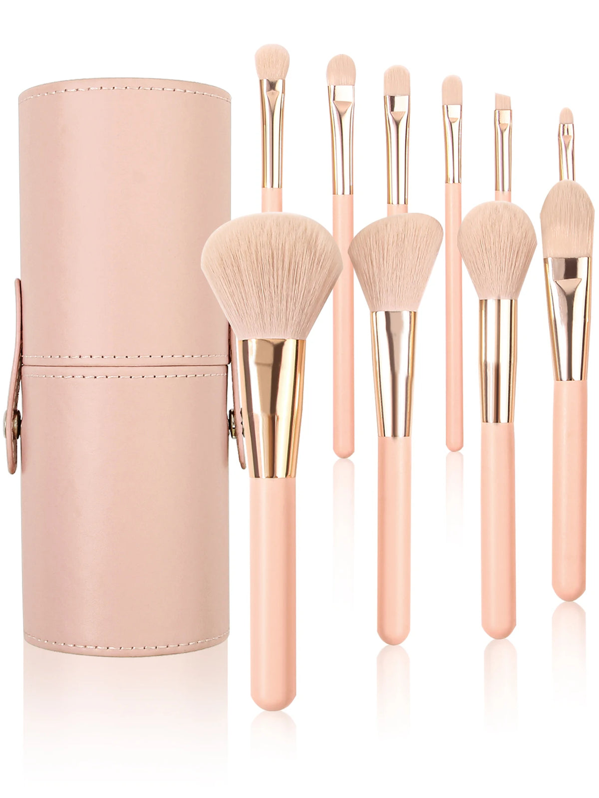 KOSSHOW 15-Piece Makeup Brush Set with Puffs & Storage Cup Makeup Brush Set QXL 11pcs