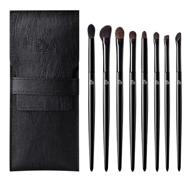 6-Piece Eyeshadow Brush Set | Smudge, Detail & Contour Eyeshadow Brush Set QXL Eye makeup 8 piece