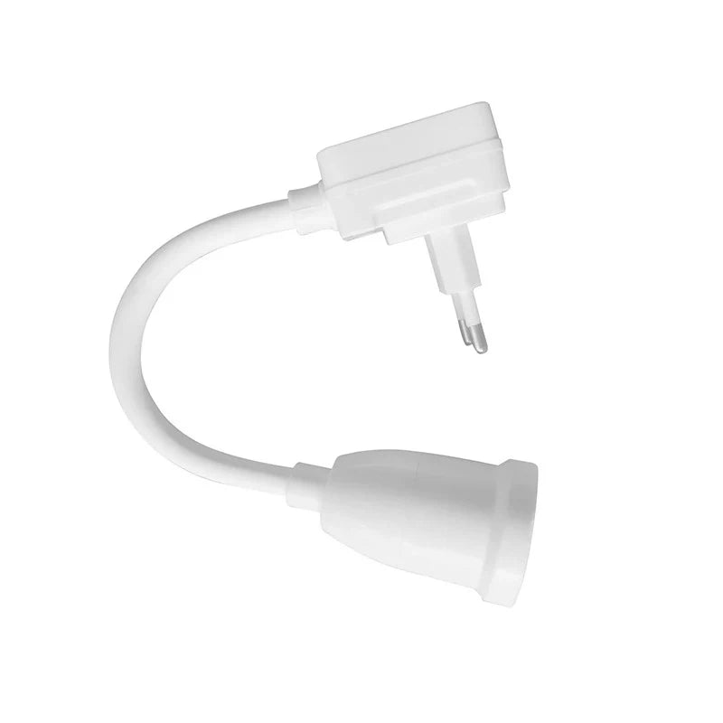 E27 Plug-In Swivel Bulb Holder with Switch & Flex Hose EU Plug Plug-In Lamp Socket QXL EU plug
