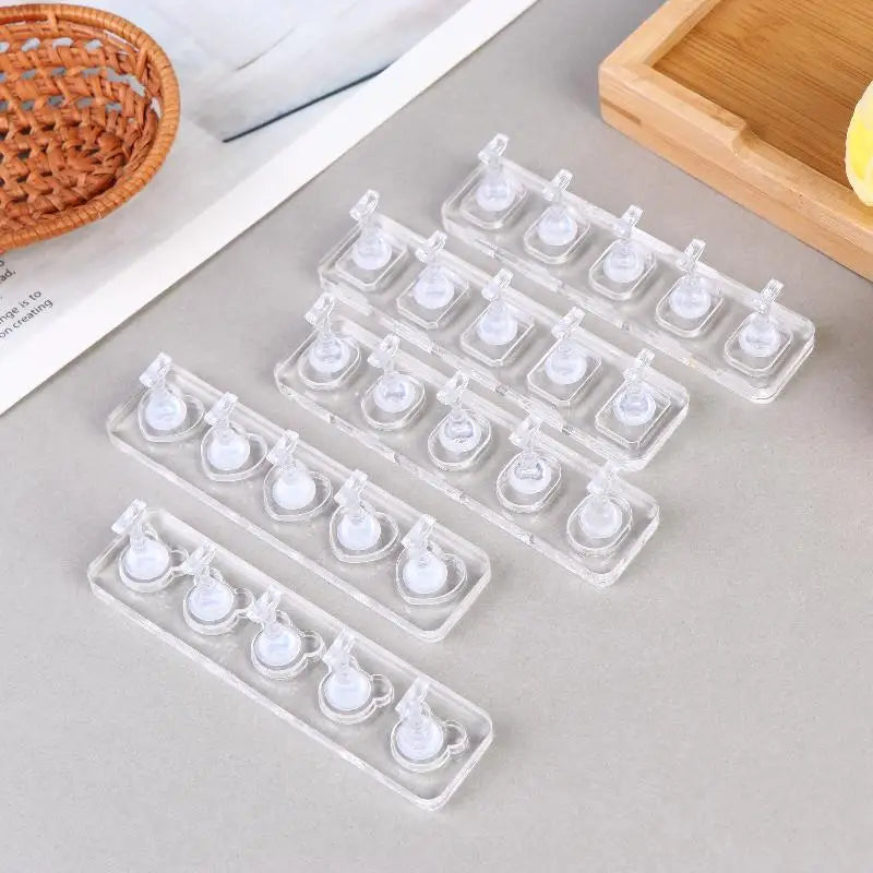Acrylic False Nail Display Stand | 510-Grid Non-Magnetic Holder Nail Display Stand QXL