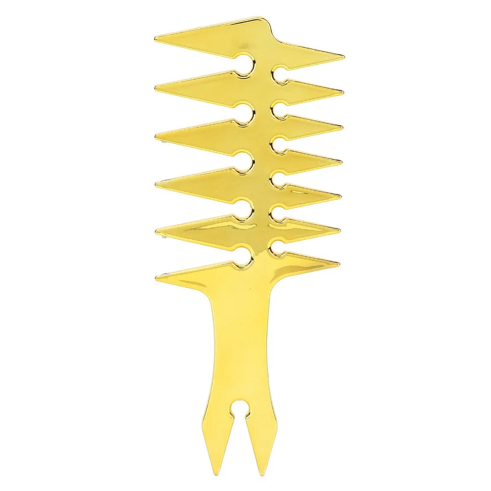 Double-Sided Wide Tooth Hair Comb | ABS Retro Styling Hair Styling Comb QXL