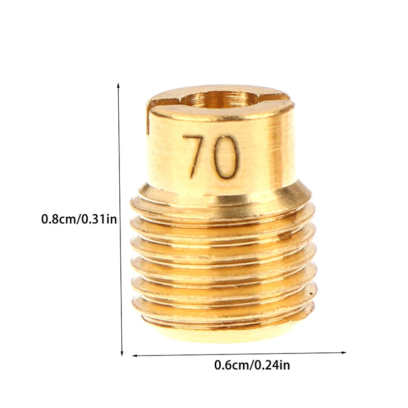 10-Pack Carburetor Main Jets GX140 GX160 GX200 GX390 212cc Carburetor Main Jets QXL