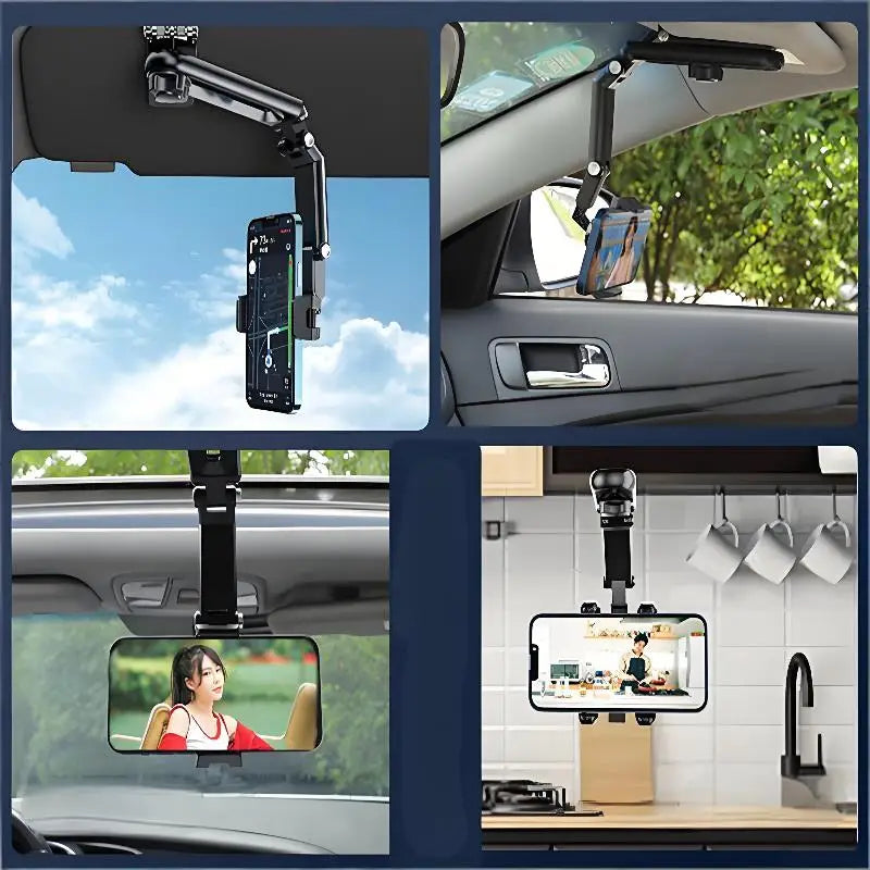 360° Rotating Car Phone Mount | Universal Dashboard Holder Car Phone Mount QXL
