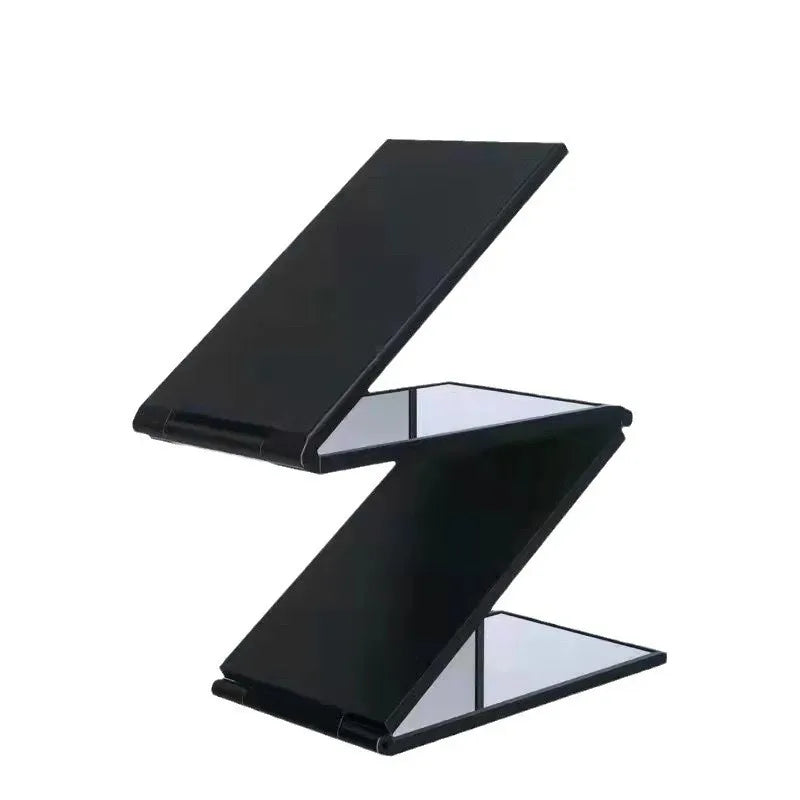 360° Foldable 4-Way Makeup Mirror | Handheld & Desktop Foldable Makeup Mirror QXL 1Pc