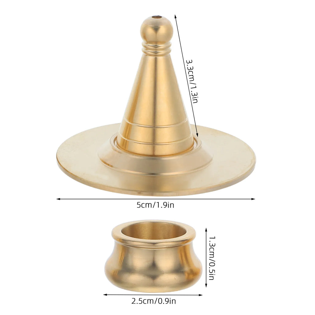 DIY Copper Incense Cone Mold Kit | Tower Burner & Ash Catcher Incense Mold & Burner QXL