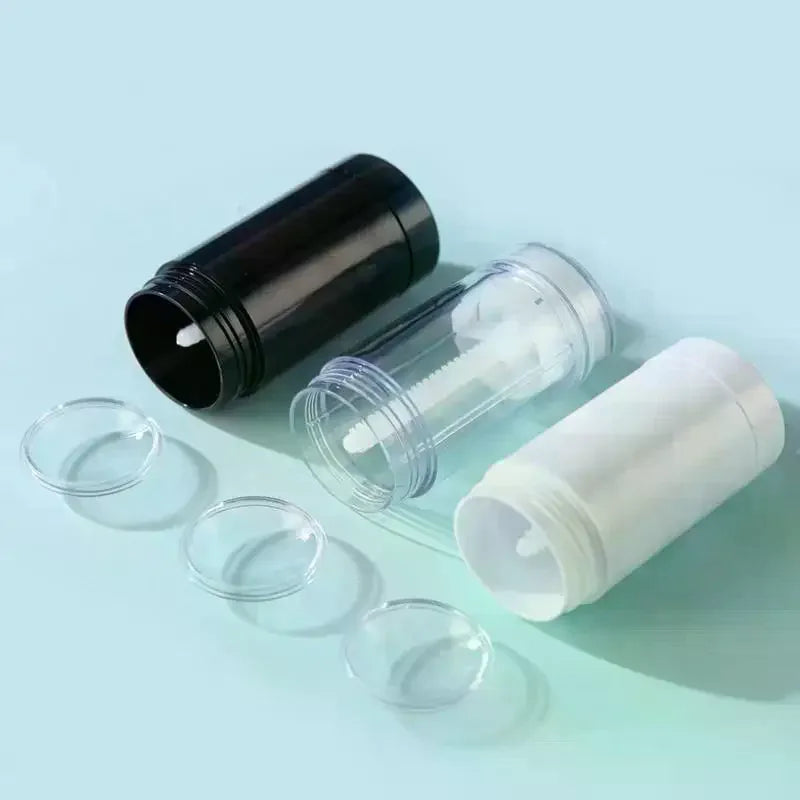 Refillable Twist-Up Balm Tube 40/75g | DIY Deodorant Container Refillable Balm Tube QXL