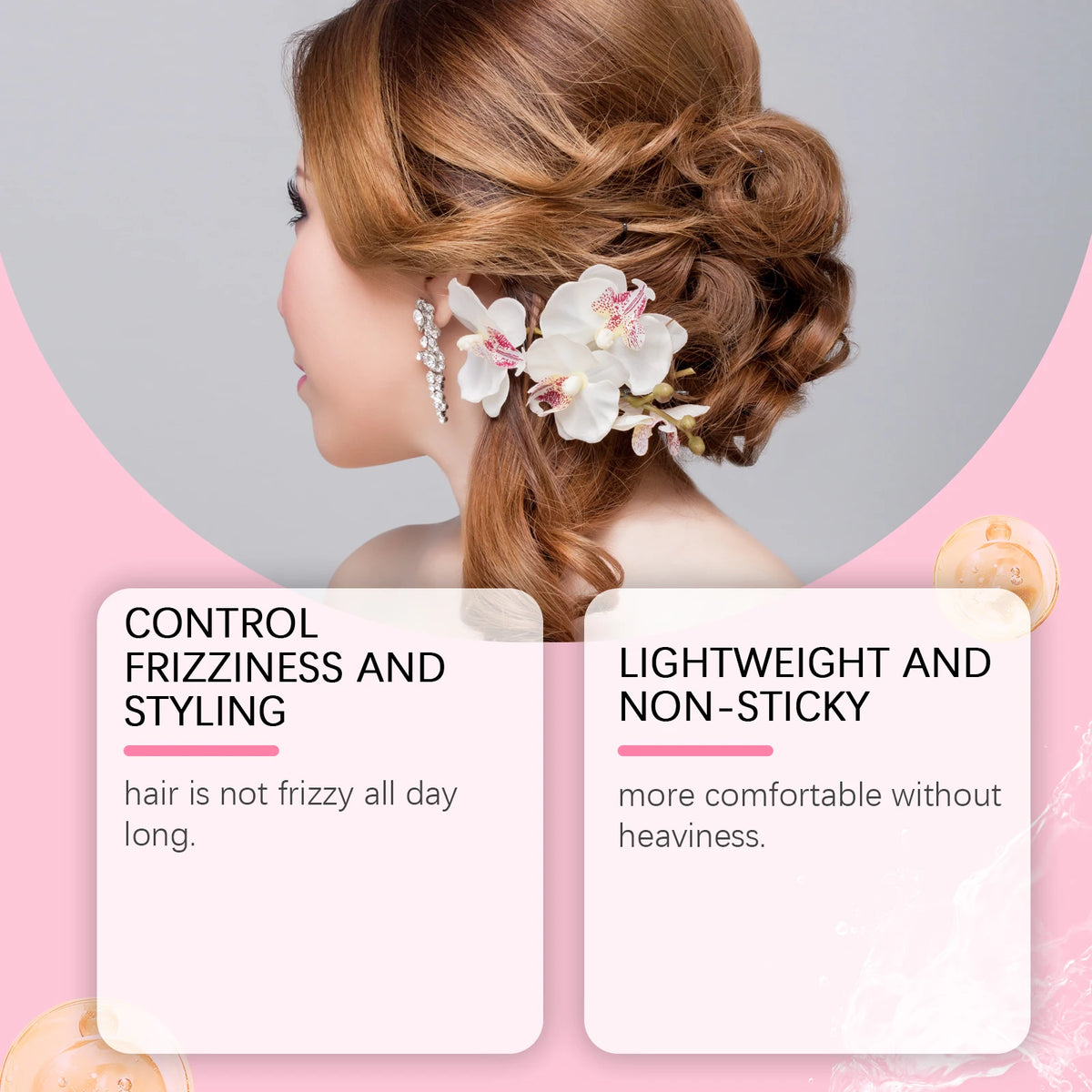HOEGOA 3-in-1 Hair Styling Cream | Edge Control & Frizz Hair Styling Cream QXL