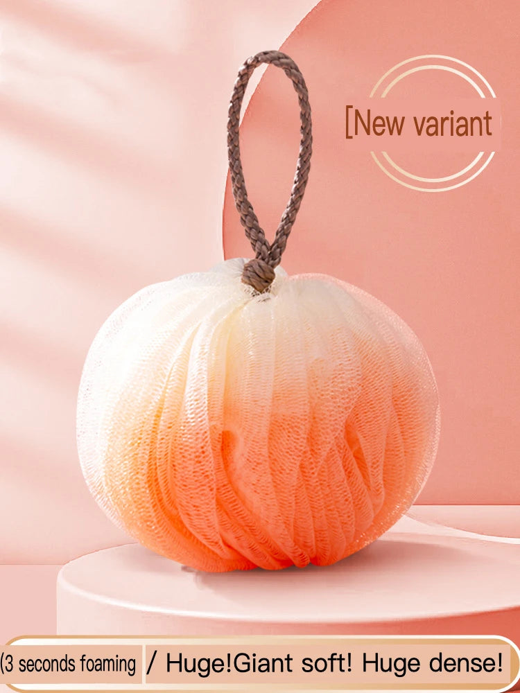 Super Soft 2-in-1 Bath Sponge Ball & Towel | 3 Colors Bath Sponge Ball QXL