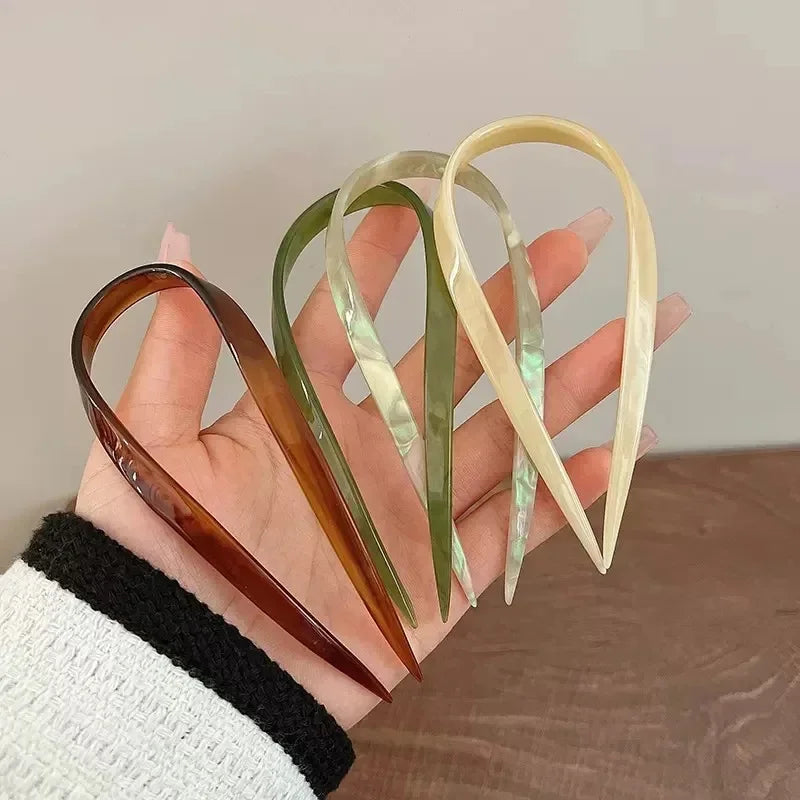 Gold U-Shape Hair Clips & Pins for Women | Bridal Hairpins Hair Clips & Pins QXL