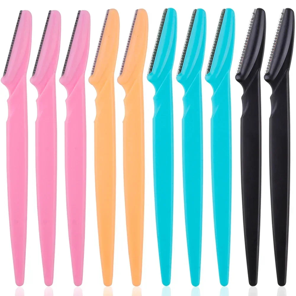 Eyebrow Trimmer Blades 3/10 Pc – Portable Face Hair Shaper Eyebrow Trimmer Blades QXL M7 10pcs Mix
