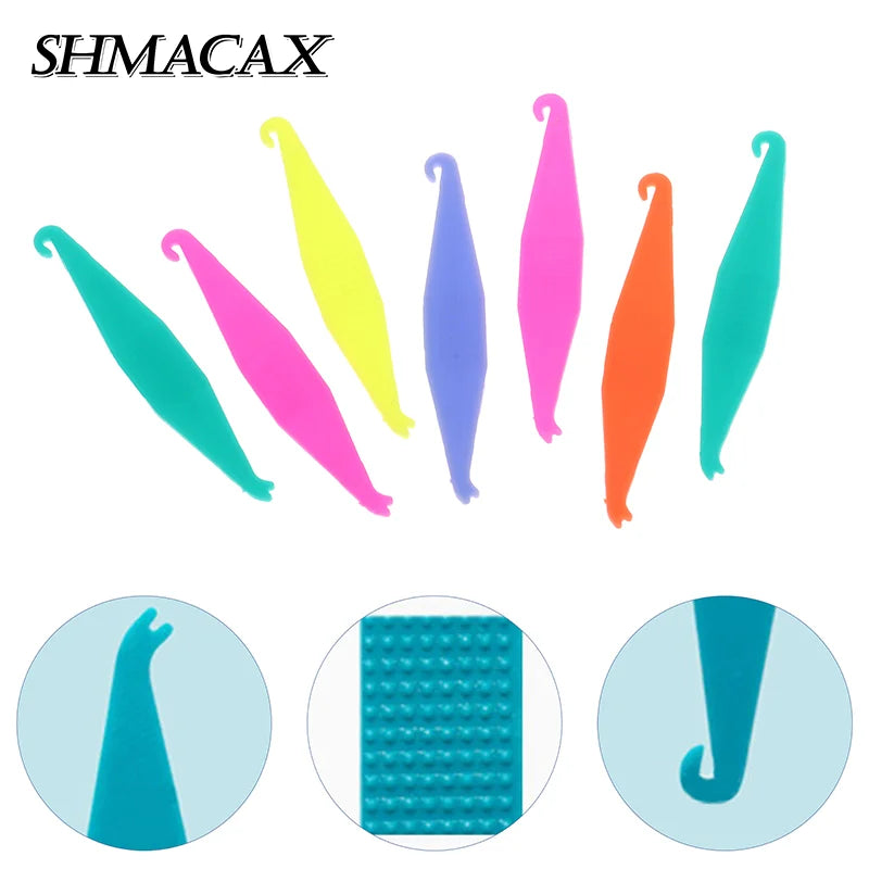 50-Pack Orthodontic Elastic Band Placers | Mixed Color Braces Orthodontic Elastic Placer QXL