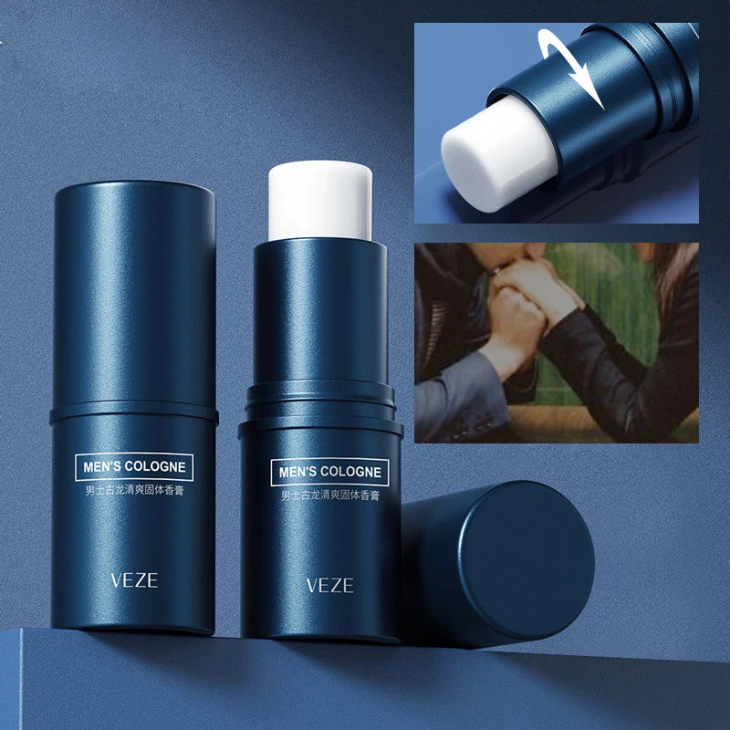 Fanzhen Men's Solid Cologne Stick | Fresh Portable Scent Solid Cologne Stick QXL