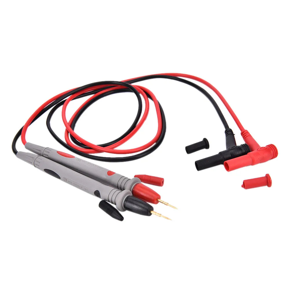 2-Pack Multimeter Test Lead Probe Set 20A 1000V Universal Multimeter Test Leads QXL