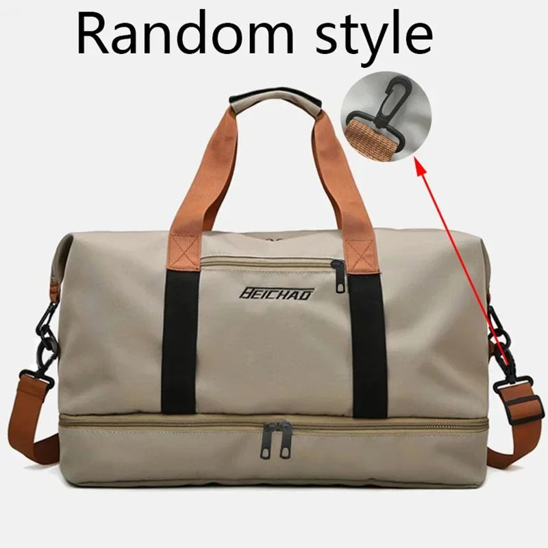 Oxford Gym & Travel Duffle Bag | Crossbody Weekender Travel Duffle Bag QXL