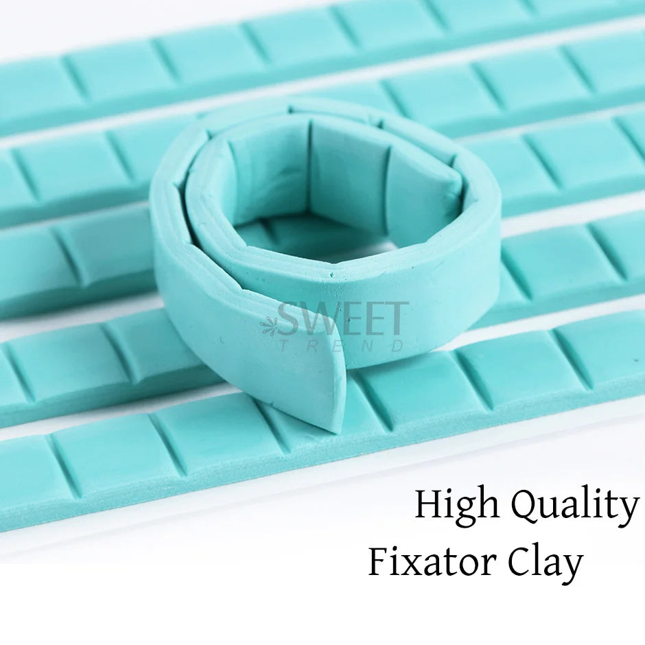 Reusable Nail Display Clay Tips Holder | 48pc Practice Tool Nail Display Clay QXL