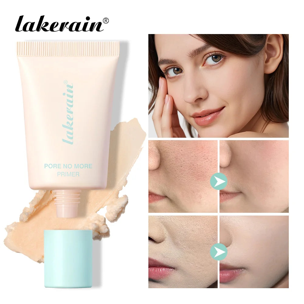 Lakerain Pore No More Primer | Oil Control Matte Face Base Makeup Face Primer QXL