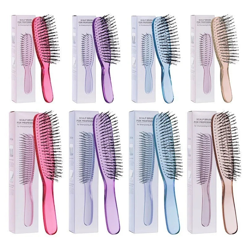 Rose Gold Scalp Massage Brush | Detangling Shampoo Comb Scalp Massage Brush QXL