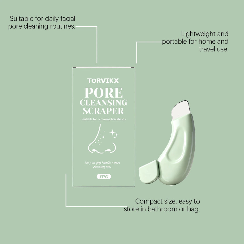 South Moon Pore Cleansing Facial Scraper | Blackhead Tool Facial Pore Scraper QXL