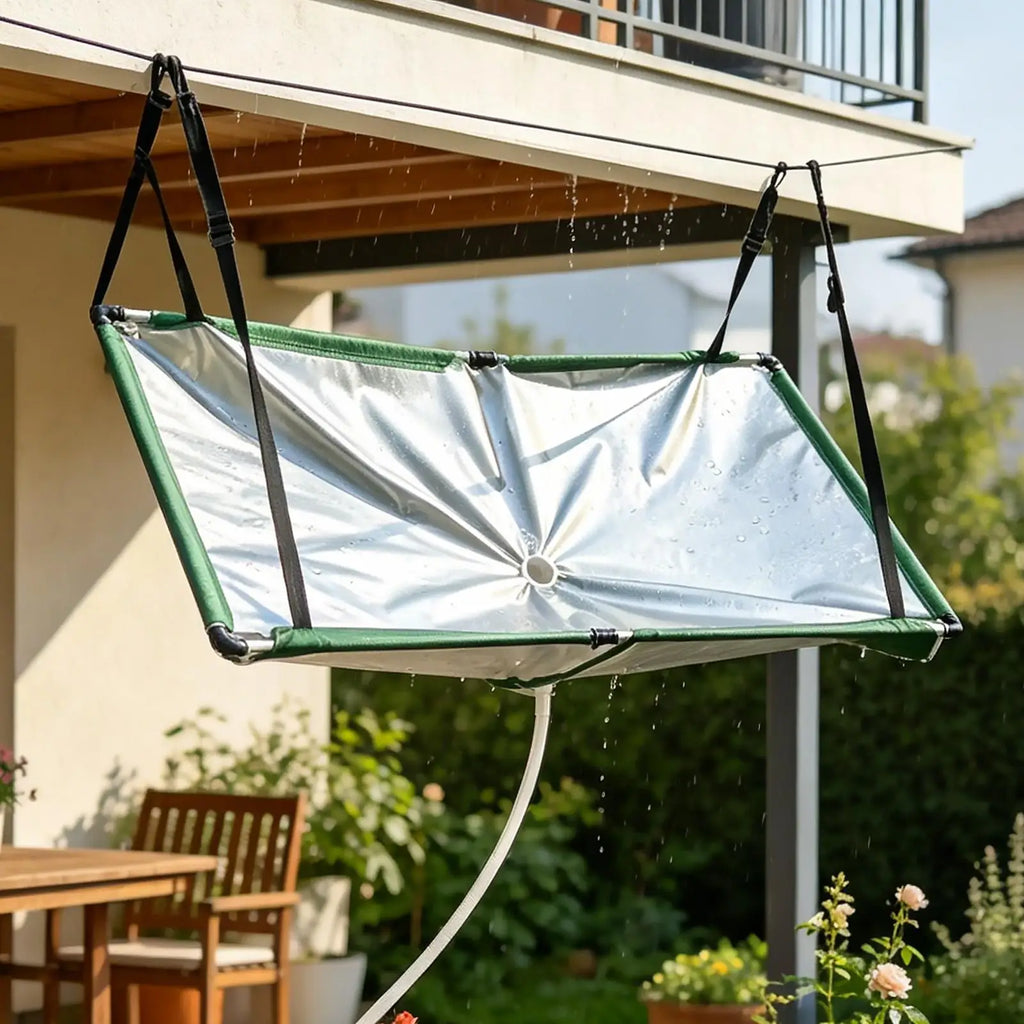 Oxford Cloth Rain Catcher with Hose | Garden Water Harvester Rain Water Harvester QXL