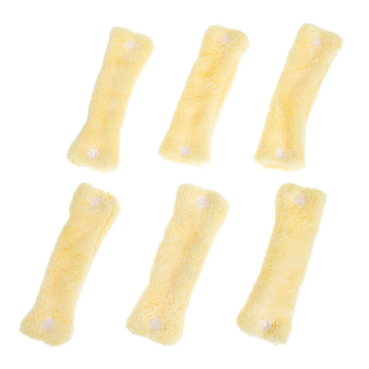 6-Pack Coral Fleece Heatless Sleeping Hair Rollers for Women Sleeping Hair Rollers QXL