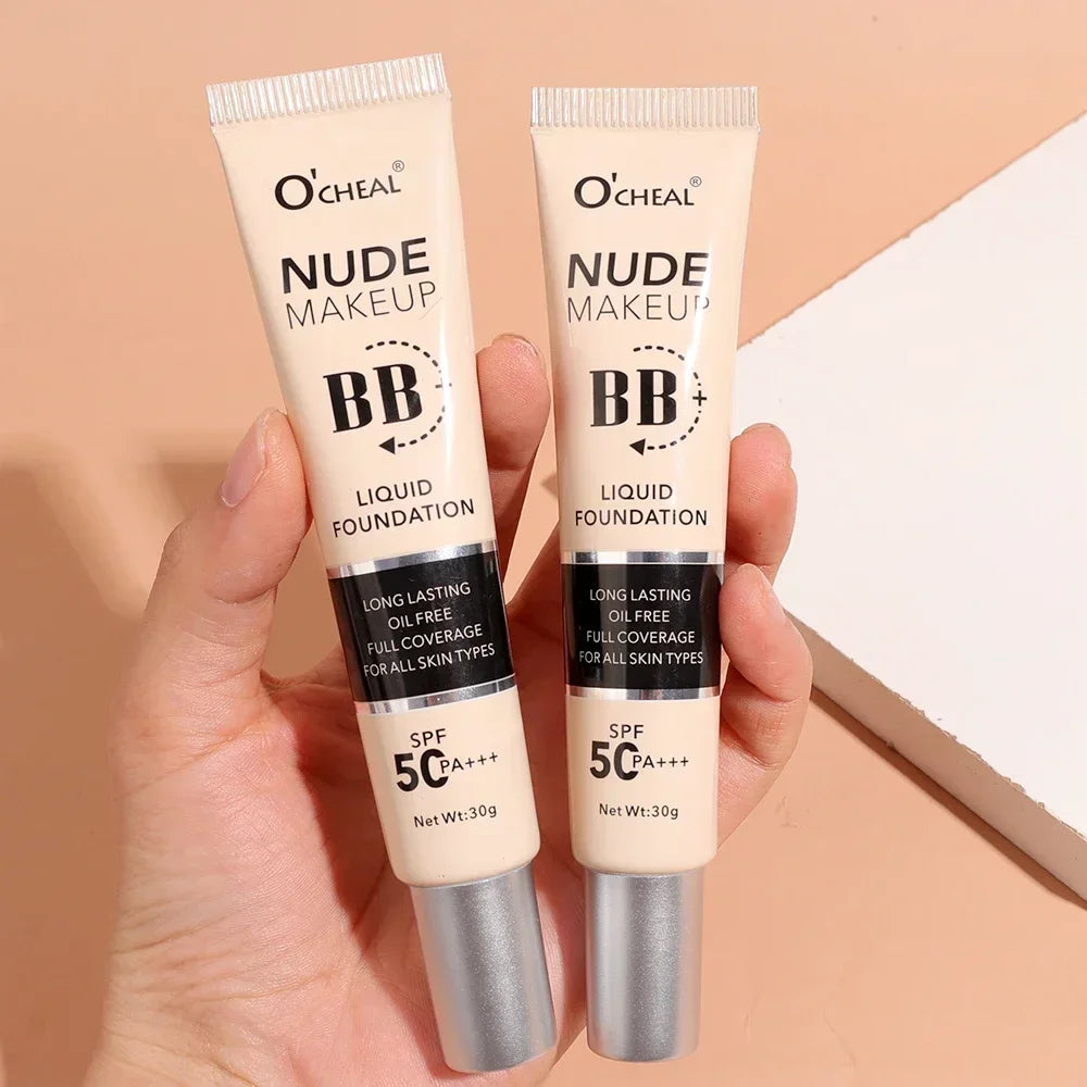 Oil Control BB Cream – Waterproof Foundation & Concealer BB Cream Foundation QXL