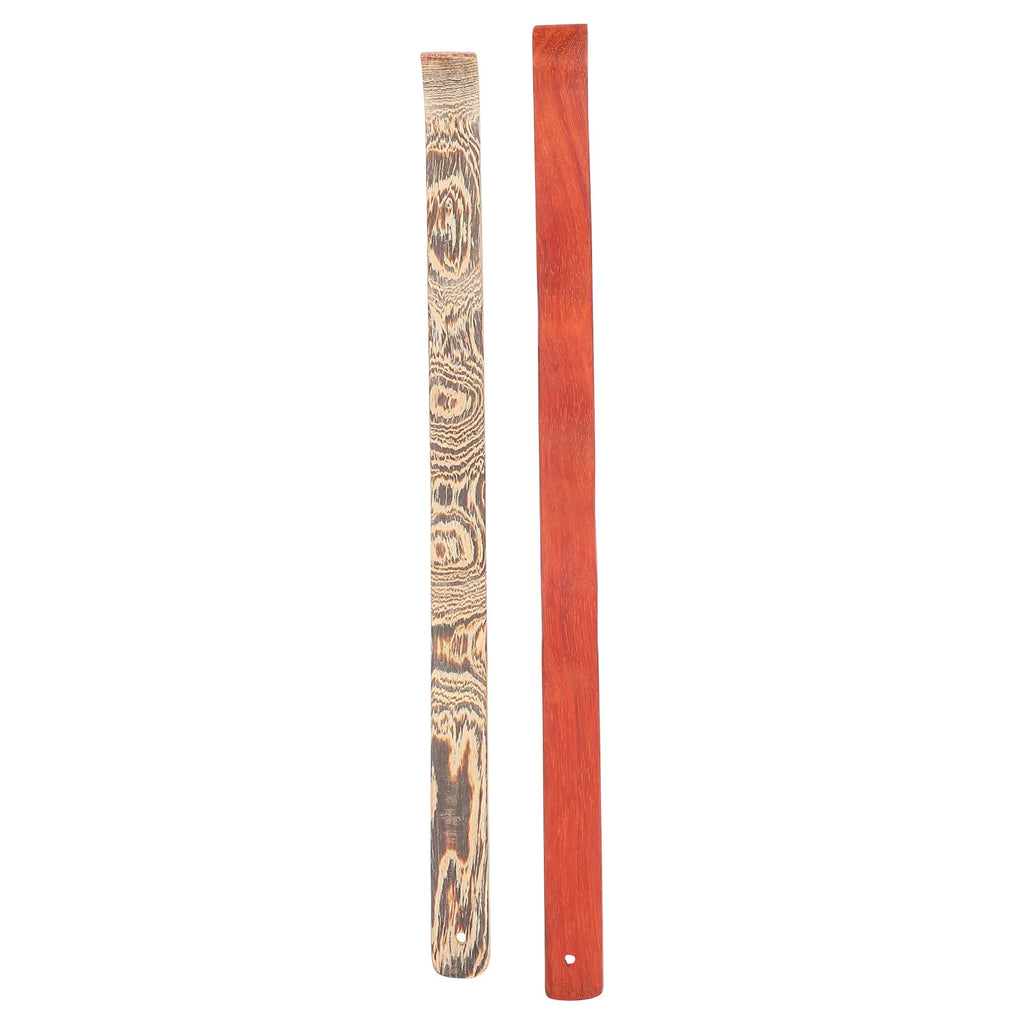 2-Pack Wooden Long Handle Back Scratcher – Ergonomic Set Back Scratcher Set QXL