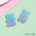10-Pack Gummy Bear 3D Nail Art Charms | Kawaii Resin DIY Nail Art Charms QXL 10pcs